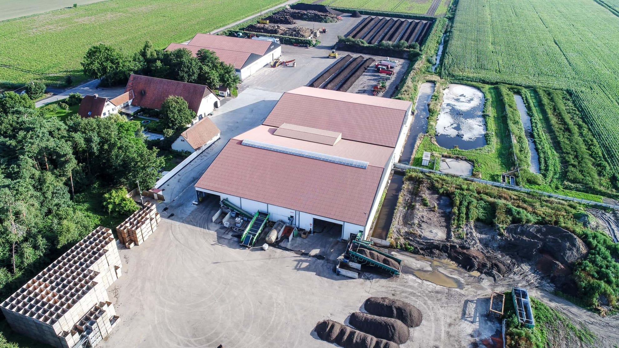 Kruisberghoeve vanuit de lucht