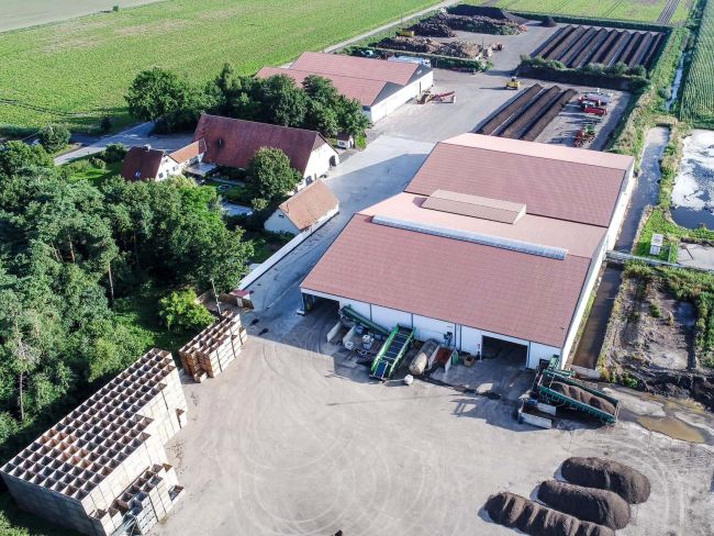 Kruisberghoeve vanuit de lucht