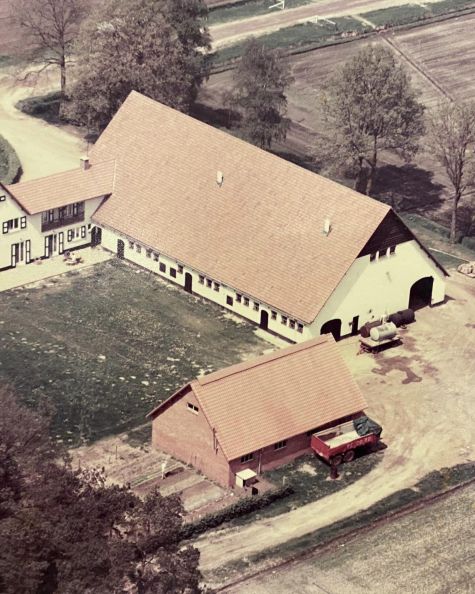 Oude foto van de kruisberghoeve